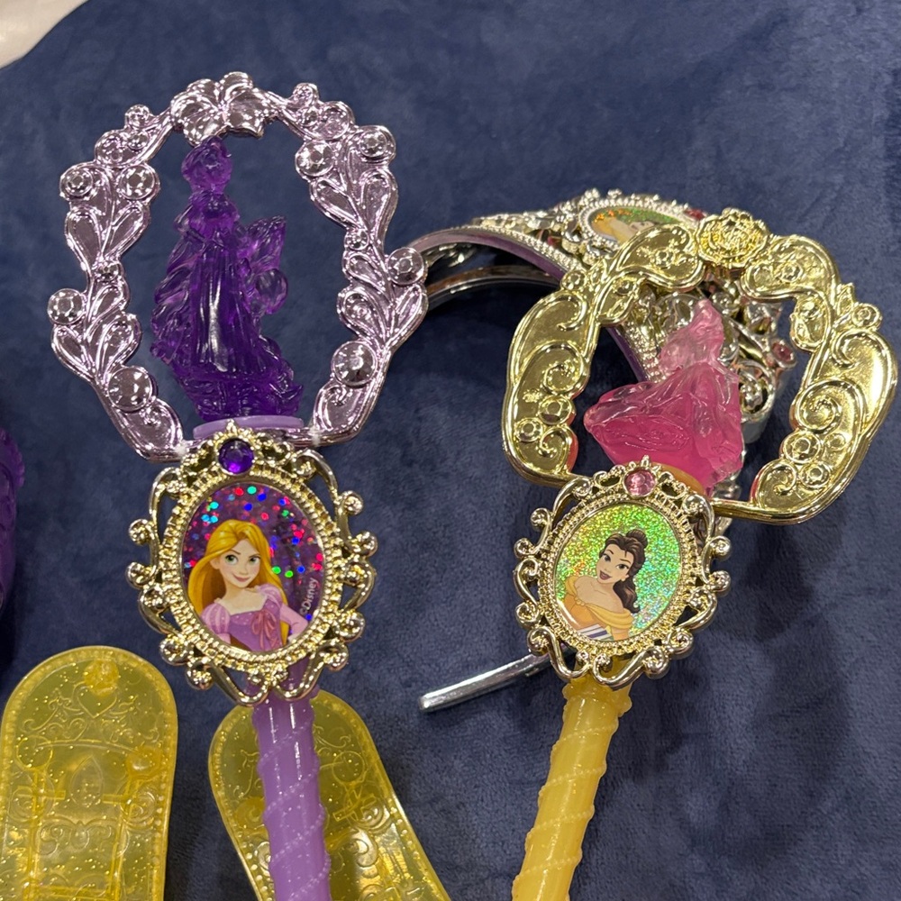 Princess Kids Shoes Set - Purple and Yellow - Picture 6 of 7